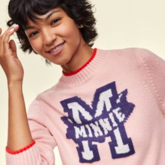 Women's Minnie Majorette Fashion Sweater, Created for Macy's - Picture 2 of 5
